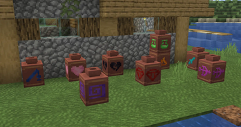 Dyed Pots!