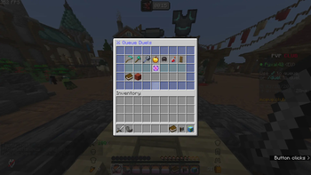 Hotbar visible and diamond sword