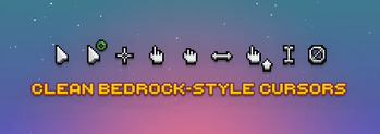 Clean Bedrock-Style Cursors