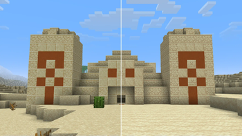 Desert Temple comparison