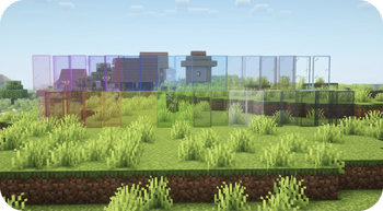 All Glass With Connected Textures