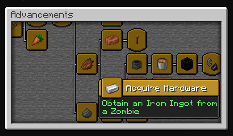 Rearranged Advancements