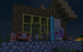 Copper Metang and Platinum Gurdurr are building a little house