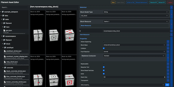 Filament Editor