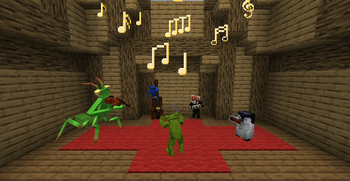 Orchestra Playing Music