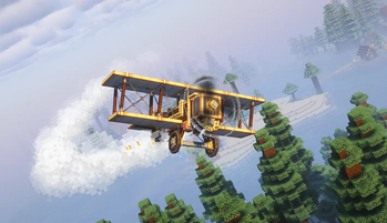In Flight!