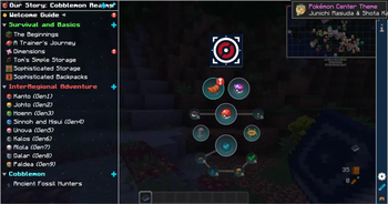 Example interface render