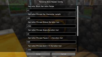In-Game Configuration