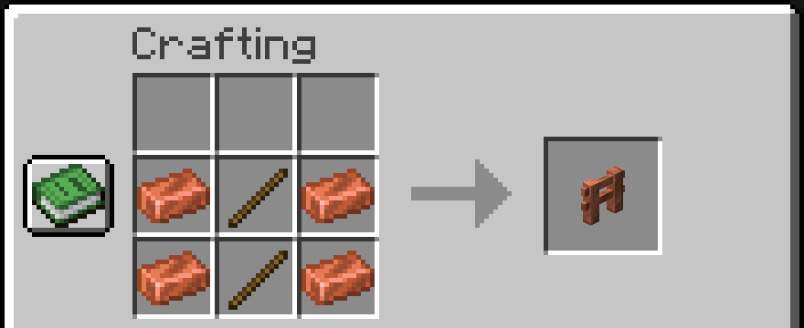 Copper Fence crafting (pre-1.21.9)
