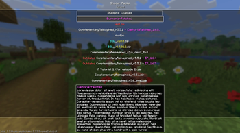 Recolored Shaders + Tooltip