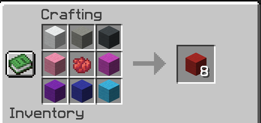 Dye 8 wool at once instead of 1