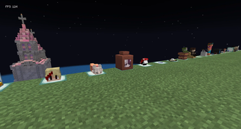 Some models in Item Frame