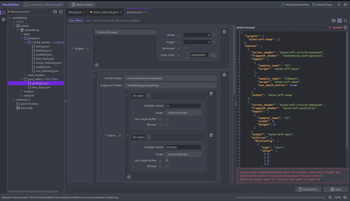 Pack editor