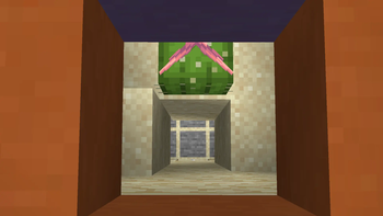 Desert-themed temple