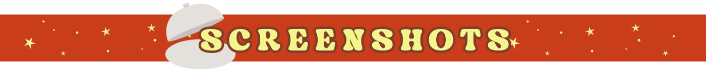 GOLDEN FOODS! SCREENSHOTS