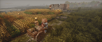 Building a farmhouse