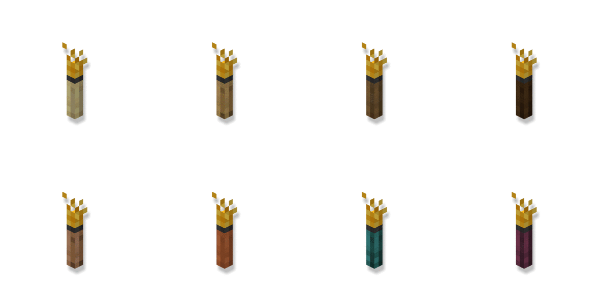 Biome Dependent Torches [Gif]